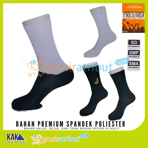 Kaos Kaki Sekolah Spandek Poliester PRESTASI